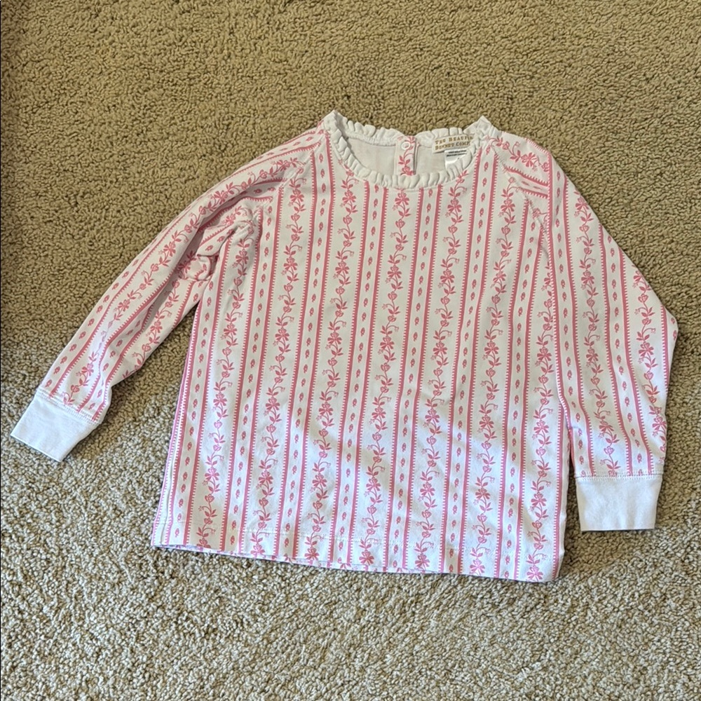 Beaufort Bonnet Pink and White Floral Long Sleeve Shirt